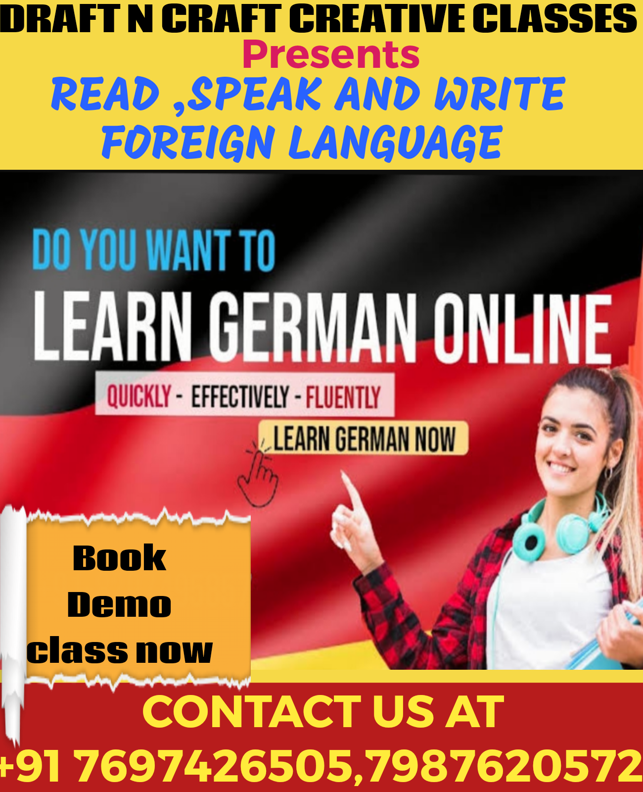 Learn German language for grade 3 to 10 image